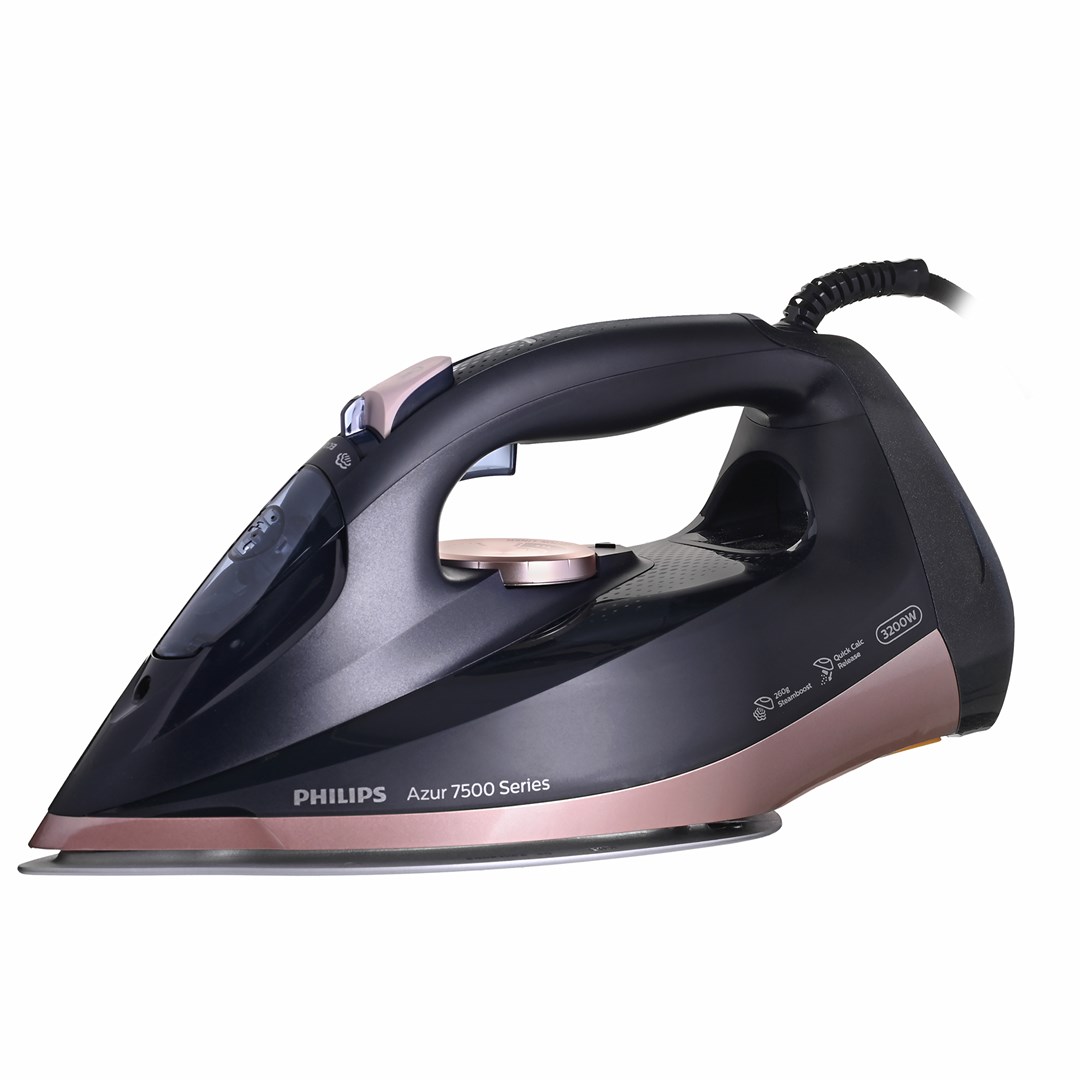 Parno glačalo PHILIPS Azur 7500 Series DST7510/80 (3200W, 260g/min udar pare, SteamGlide Elite)-1
