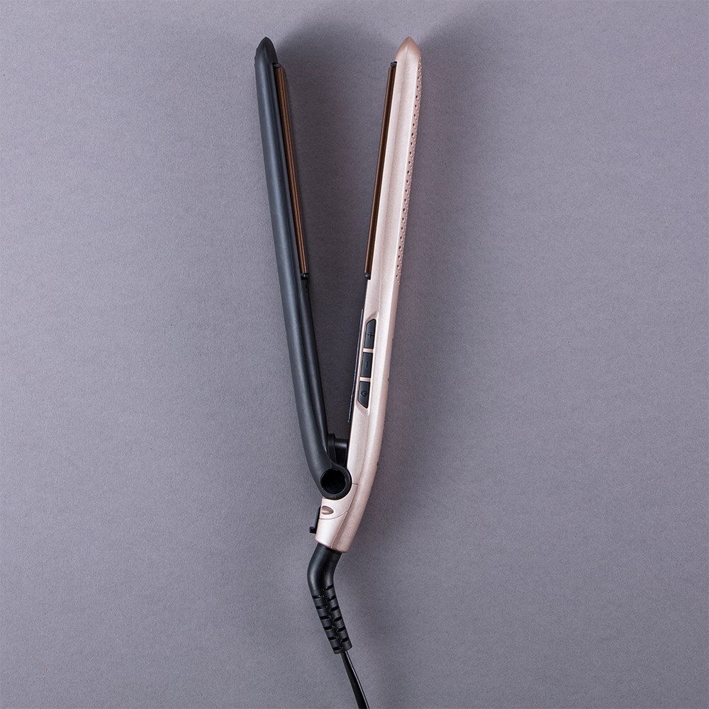 Pegla za kosu REMINGTON S7970 Wet 2 Straight PRO (topla ružičasto-zlata, keramičke ploče, 10 temperaturnih razina 140–230 °C, 'wet & dry' način, kabel 3 m)-3