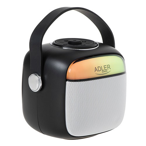 Karaoke zvučnik s mikrofonom ADLER AD 1199 (Bluetooth, USB, AUX) crni-2