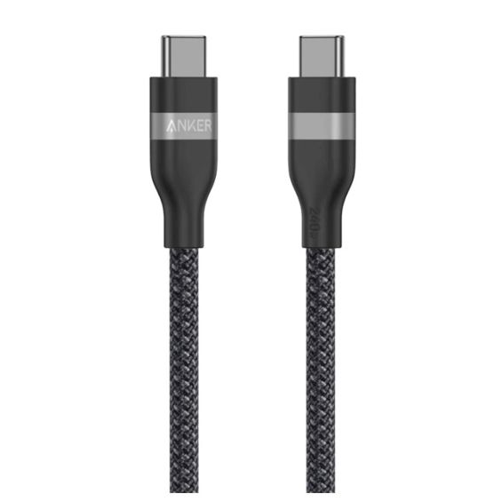 USB-C kabel ANKER A82E2 (Dužina 0.9 m, Brzo punjenje, USB Power Delivery do 240 W, Crna)-8