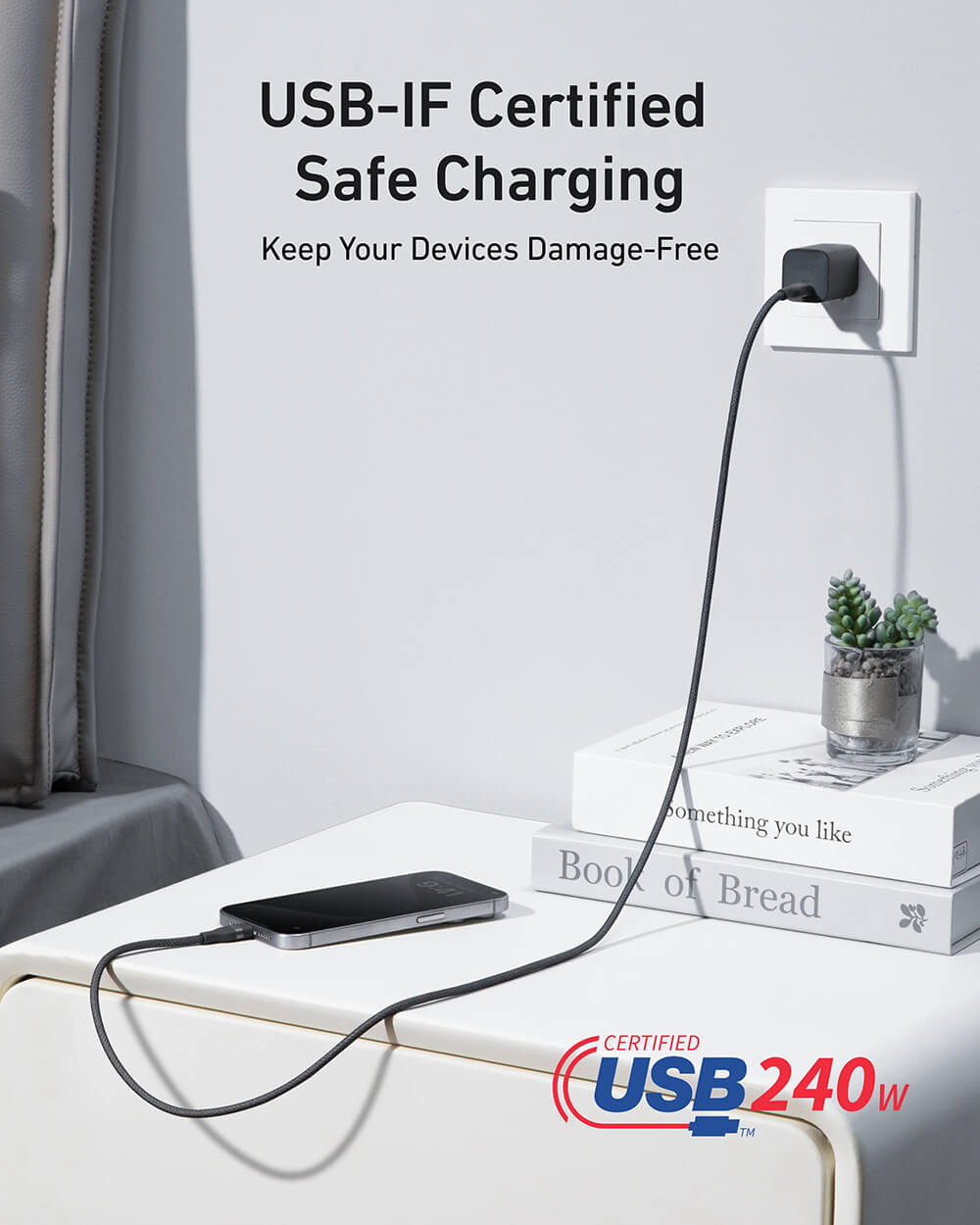 Anker A82E2 USB cable 1.8 m USB C Black-2