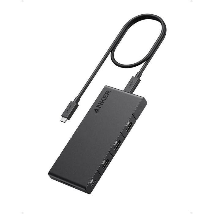 USB-C hub ANKER 364 (10-u-1, Dual 4K HDMI, Ethernet, SD, crni)-0