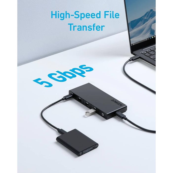 USB-C hub ANKER 364 (10-u-1, Dual 4K HDMI, Ethernet, SD, crni)-4