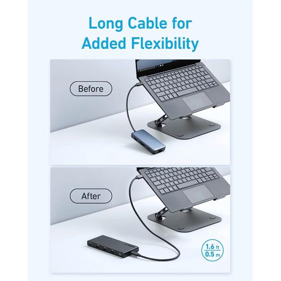 USB-C hub ANKER 364 (10-u-1, Dual 4K HDMI, Ethernet, SD, crni)-8
