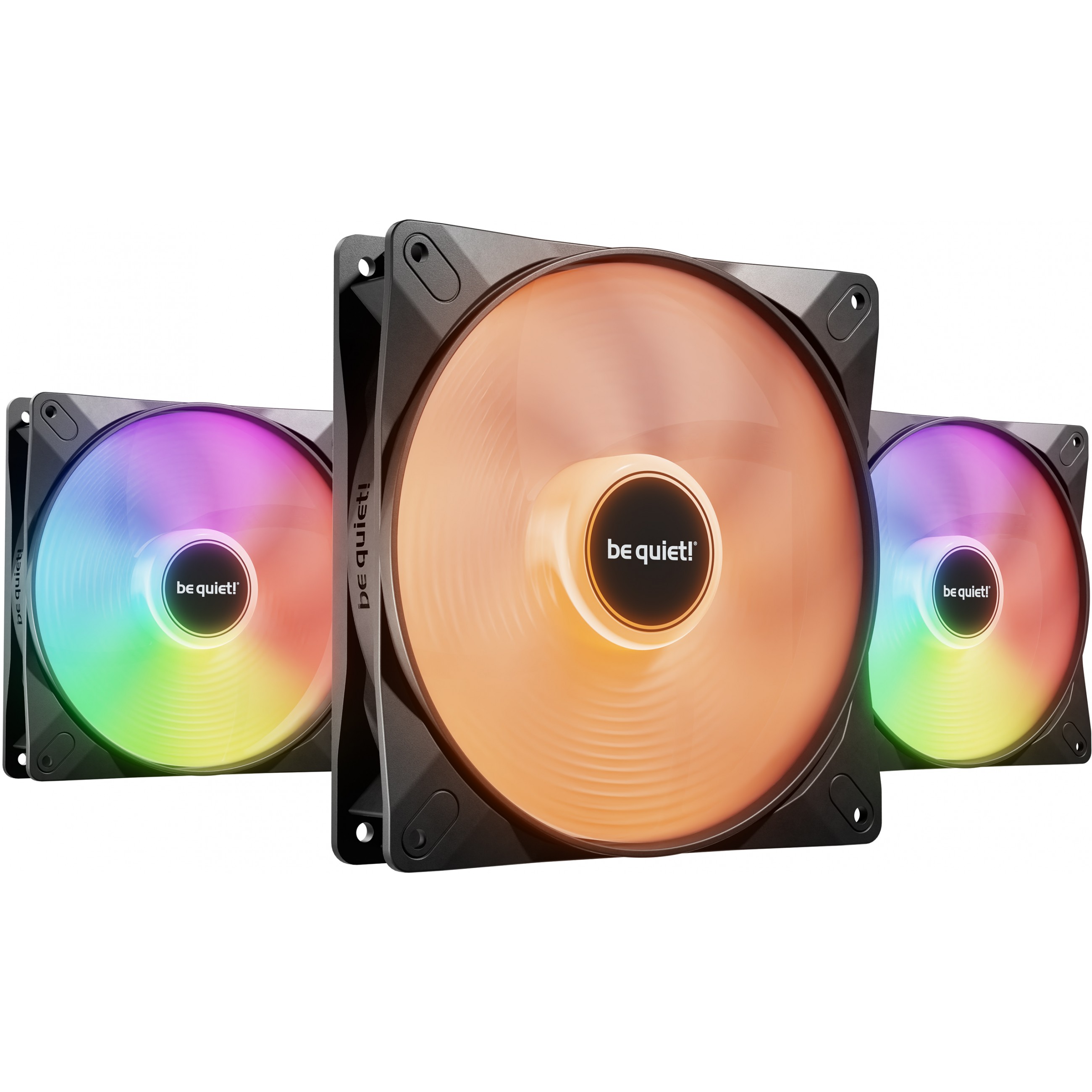 Ventilator BE QUIET! LIGHT WINGS LX 140mm (140 mm, 3 kom, 1200 RPM, 22.9 dB, 3-pin LED, 4-pin konektor)