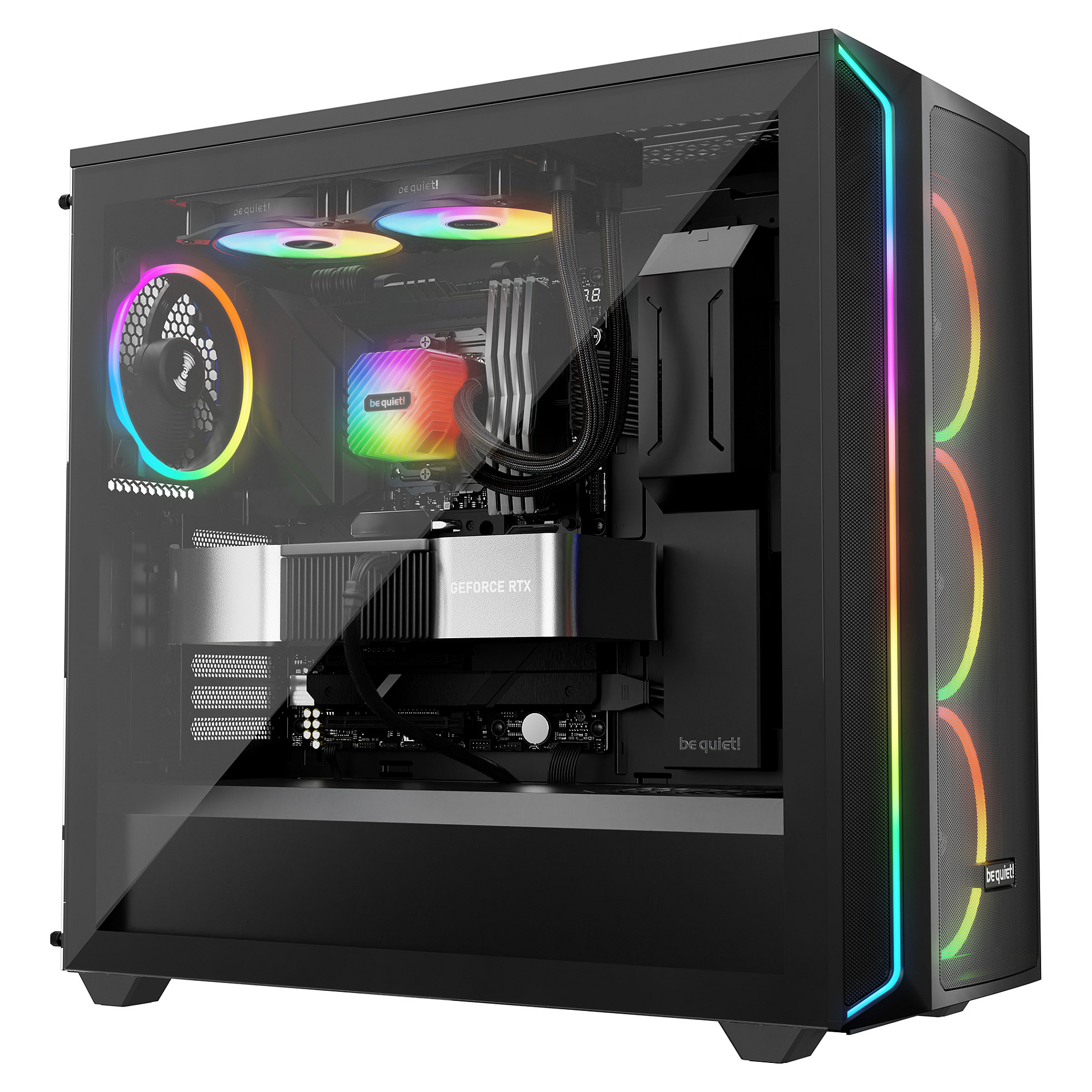 Hladnjak za procesor BE QUIET! LIGHT LOOP 240mm Black All-in-one liquid cooler-6