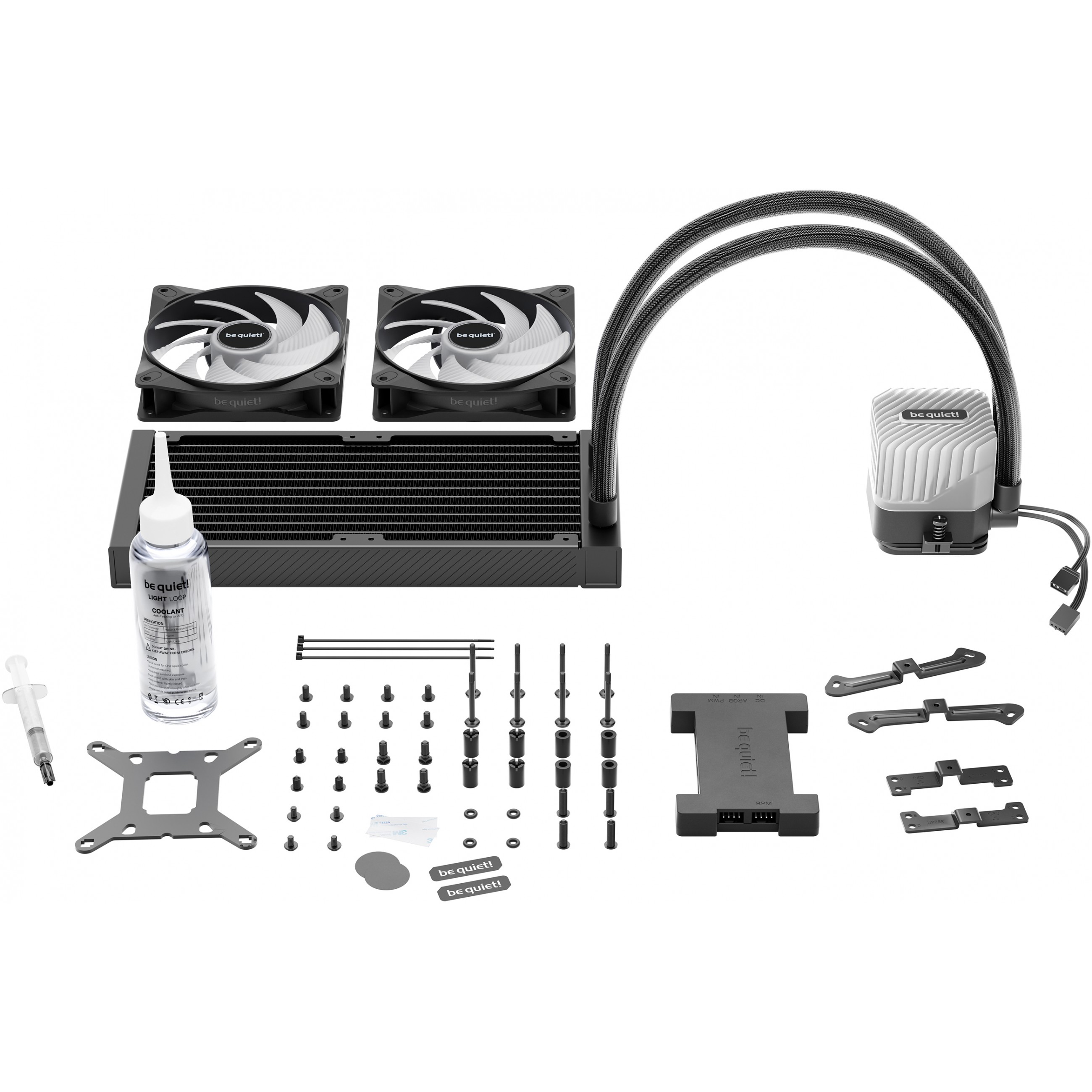 Hladnjak za procesor BE QUIET! LIGHT LOOP 240mm Black All-in-one liquid cooler-5