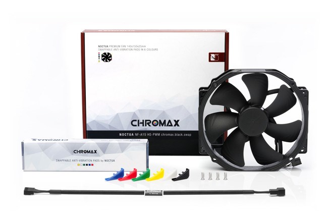 Ventilator za kućište računala Noctua NF-A15 HS-PWM chromax.crna.swap