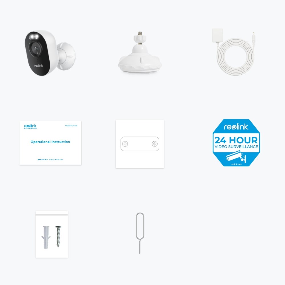 Nadzorna kamera REOLINK LUMUS Series E430 (IP, 4MP, IR, WiFi, vanjska/unutarnja, žična i bežična)-2