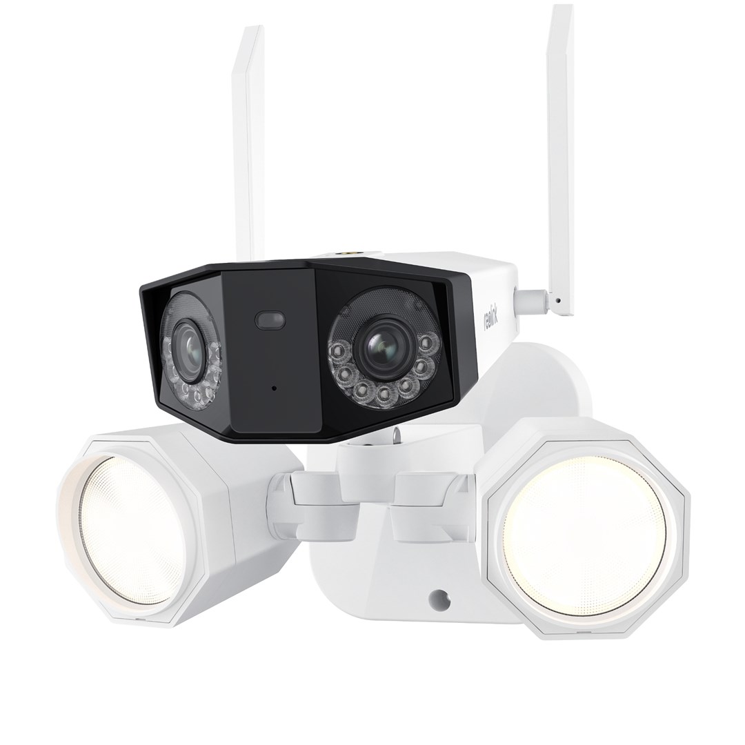 Nadzorna kamera REOLINK Floodlight Duo Series F750W 2K (IP Panoramic, 4MP, IR, Dual Lens, WiFi, vanjska, žična i bežična)-0