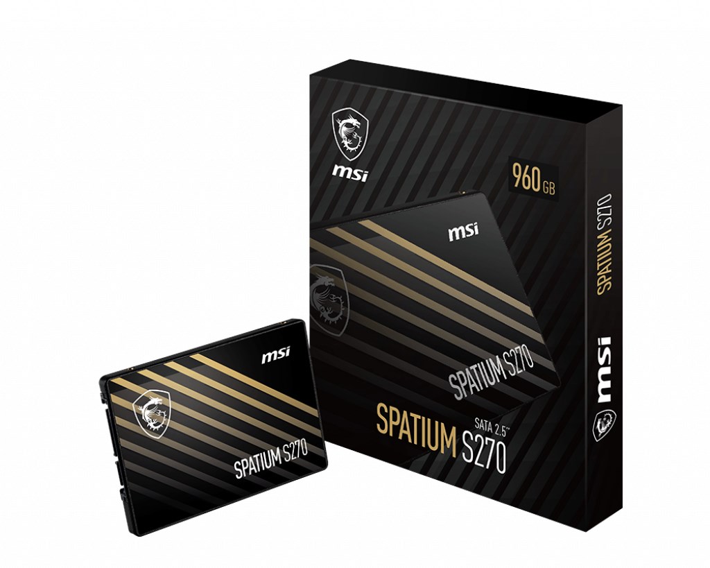 MSI SPATIUM S270 SATA 2.5 240GB internal solid state drive 2.5" Serial ATA III 3D NAND-0