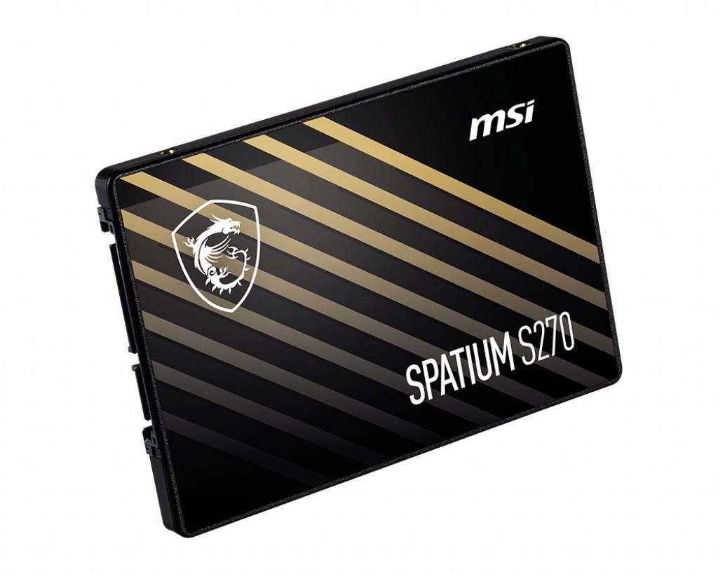 MSI SPATIUM S270 SATA 2.5 240GB internal solid state drive 2.5" Serial ATA III 3D NAND-4