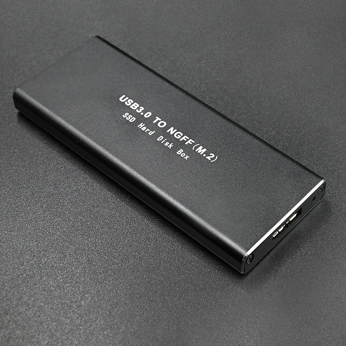 Qoltec 51854 Hard drive Enclosure M.2 SATA SSD NGFF | USB 3.0-5