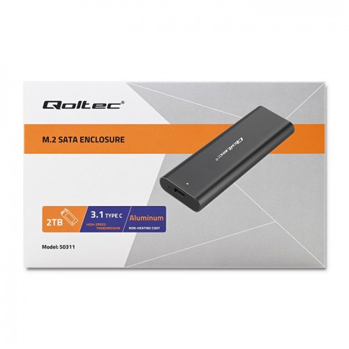 SSD kućište QOLTEC 50312 M.2 crno-5