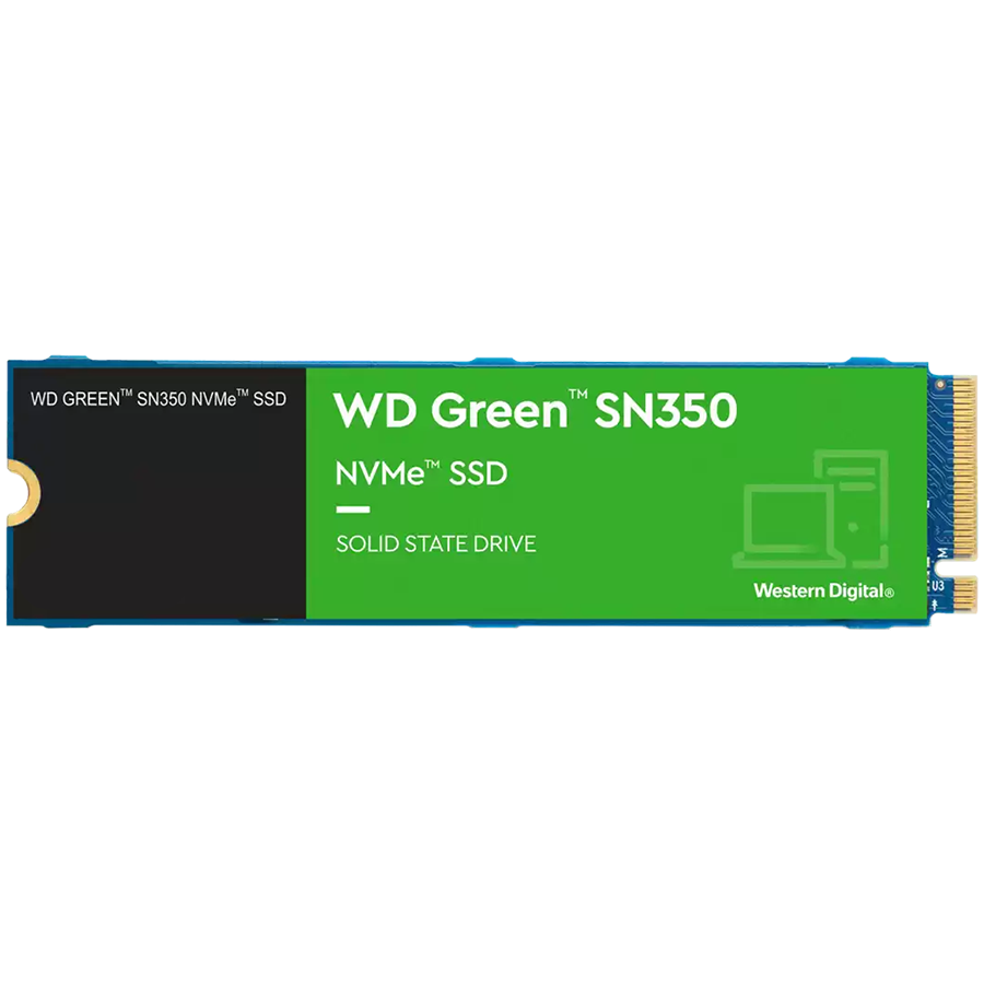 SSD WESTERN DIGITAL Dysk SSD WD Green SN350 WDS500G2G0C (500GB, M.2, PCIe NVMe 3.0 x4)-1
