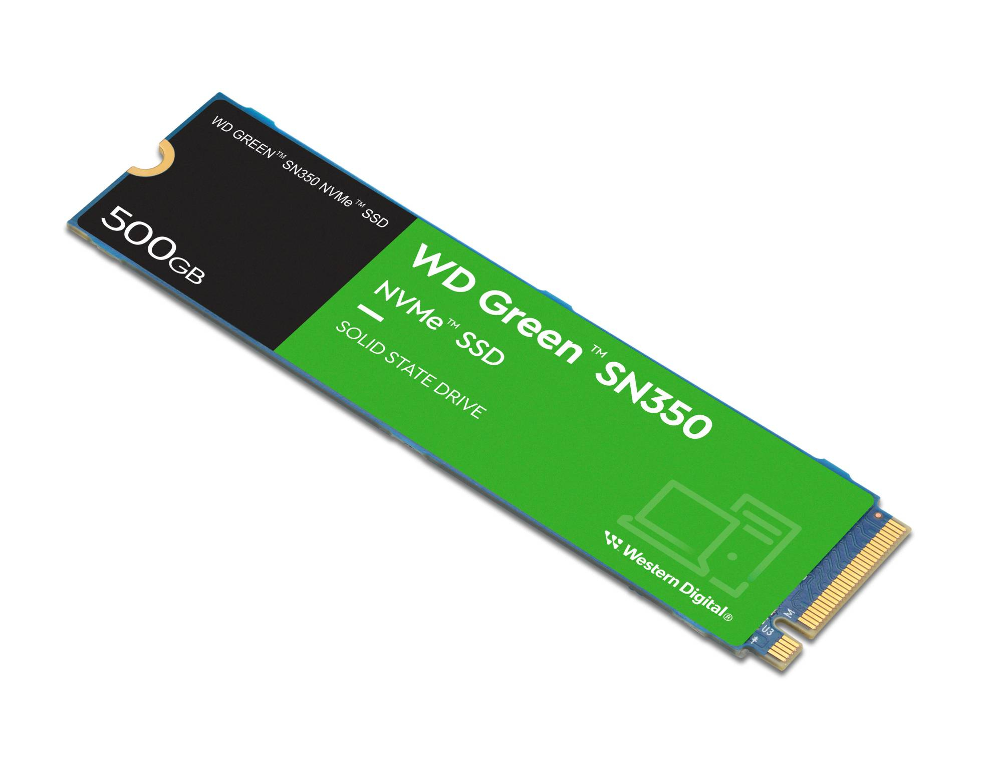 SSD WESTERN DIGITAL Dysk SSD WD Green SN350 WDS500G2G0C (500GB, M.2, PCIe NVMe 3.0 x4)-3