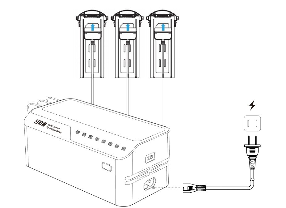 Punjač AUTEL Multi-punjač For EVO Max Series-9