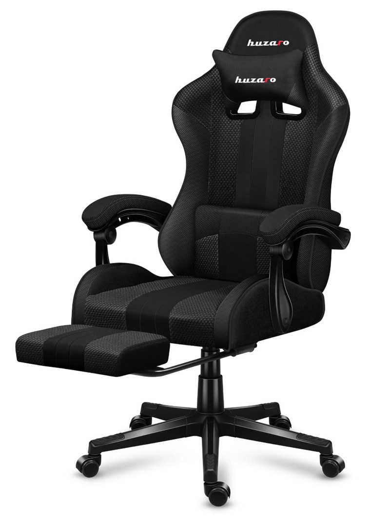 Gaming stolica HUZARO FORCE 4.7 CARBON MESH (sjedište od mrežice, karbonska boja)-9