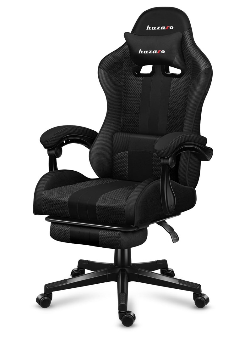 Gaming stolica HUZARO FORCE 4.7 CARBON MESH (sjedište od mrežice, karbonska boja)-2