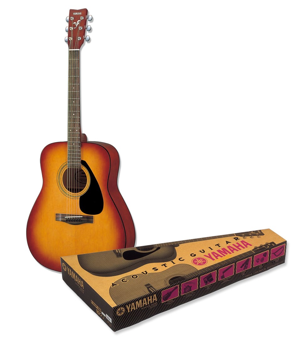 Akustična-električna gitara YAMAHA F310P TBS 6 žica smeđa boja-0