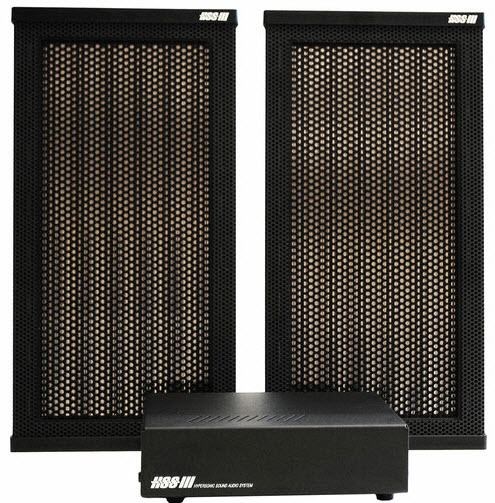 Set usmjerenih zvučnika WAVES SYSTEM Stereo Kit (2x Hypersound HSS3000EB, HSS3000 AMP pojačalo, crni)-6