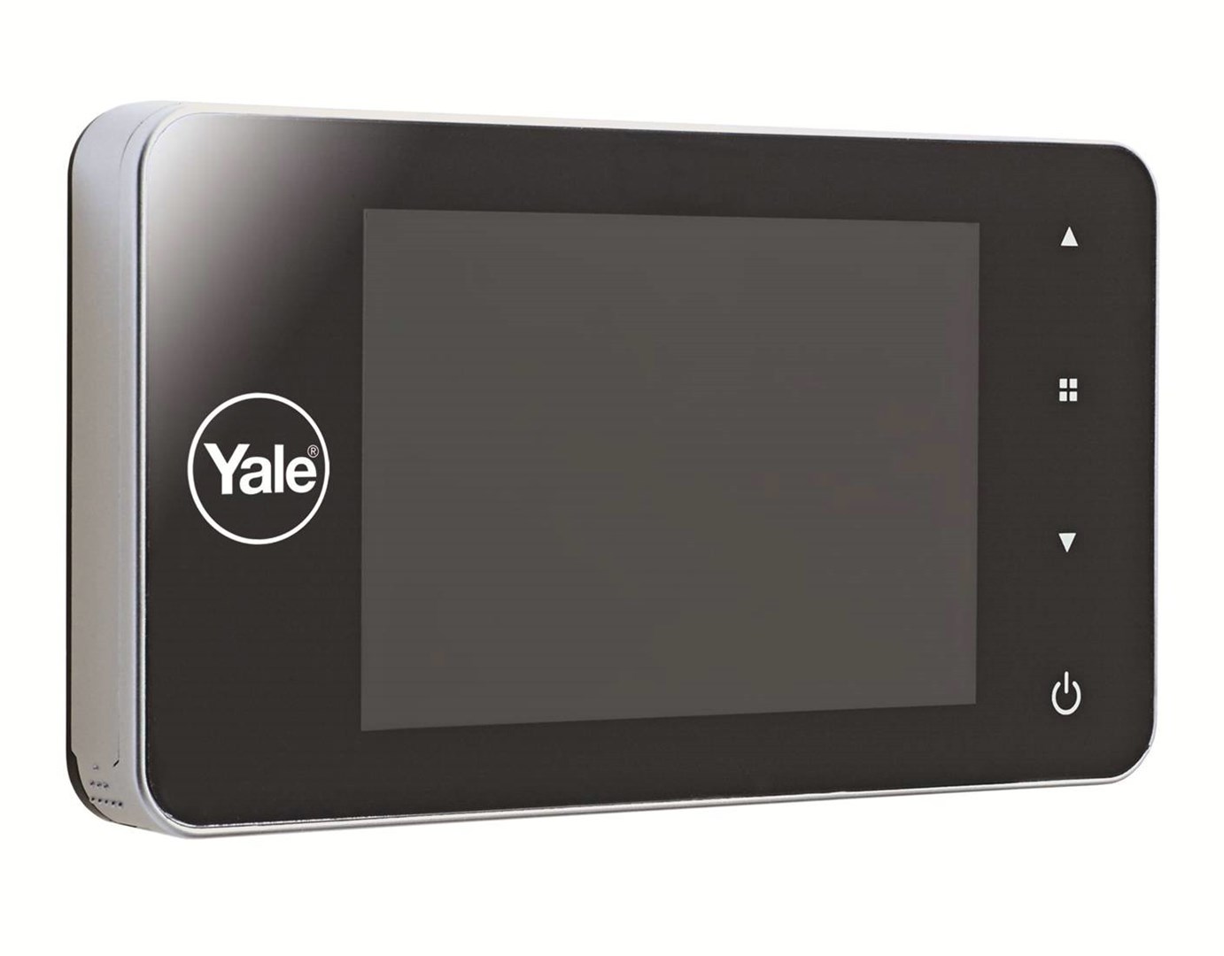 Digitalna špijunka YALE 45-4500-1440-00-6011 (4" zaslon, kut 105°, noćno snimanje, srebrna)