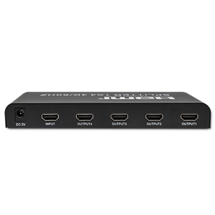 Qoltec 51799 Active HDMI Splitter 4 x HDMI 4K x 2K | 6Gb/s | 60Hz-7