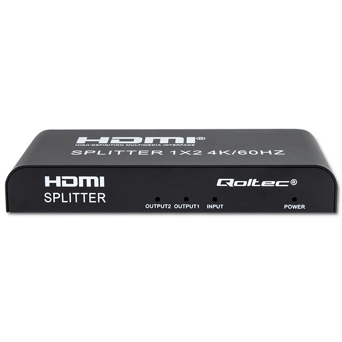 HDMI Splitter QOLTEC 51797 Active 2 x HDMI 4K x 2K | 6Gb/s | 60Hz-7