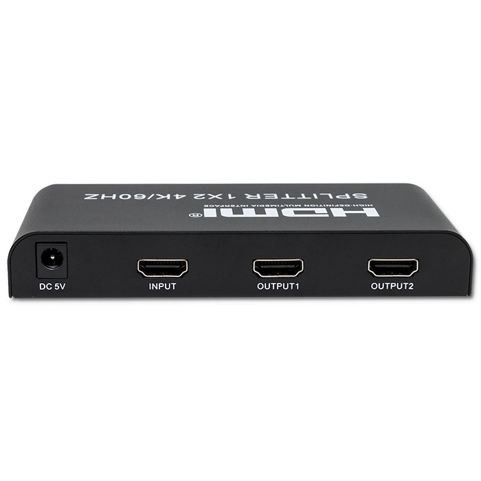 HDMI Splitter QOLTEC 51797 Active 2 x HDMI 4K x 2K | 6Gb/s | 60Hz-8