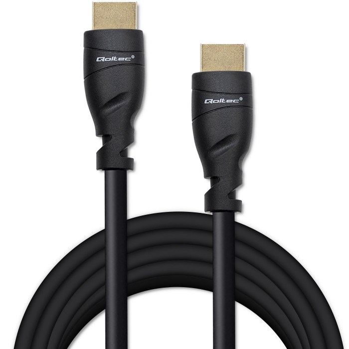 Kabel QOLTEC 50353 HDMI v2.1 Ultra high speed 8K 60Hz 26AWG GOLD 5m-2