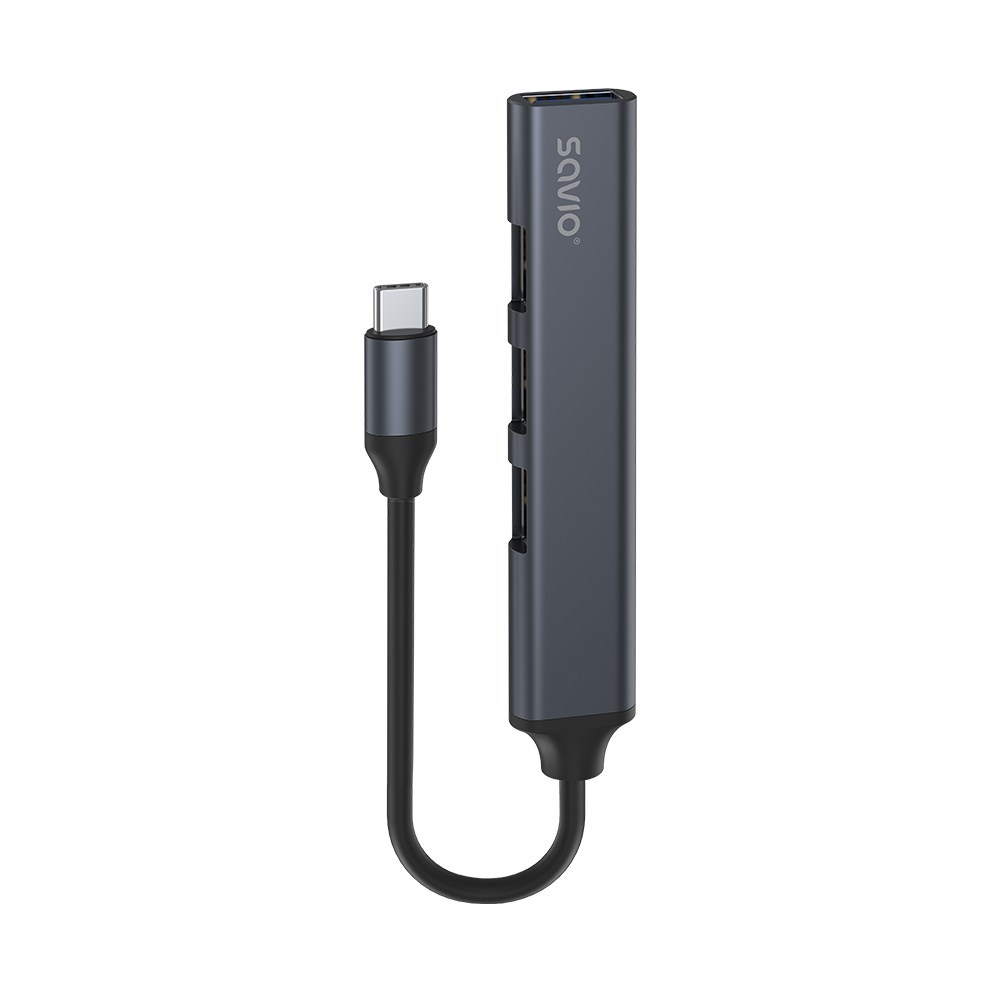 SAVIO Hub AK-70 USB-A - 3 × USB-A 2.0, 1 × USB-A 3.1 GEN 1, 4 in 1, 5 Gbps-5