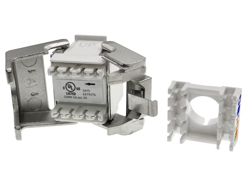 Alantec MB004-1 RJ45 toolless STP cat.6 PoE+ keystone module ALANTEC Plus - Enhanced transmission performance-1