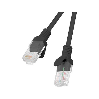 Mrežni kabel UTP LANBERG PCU6-10CC-0500-BK (RJ45 - RJ45, 5 m, U/UTP, 6) crna-1