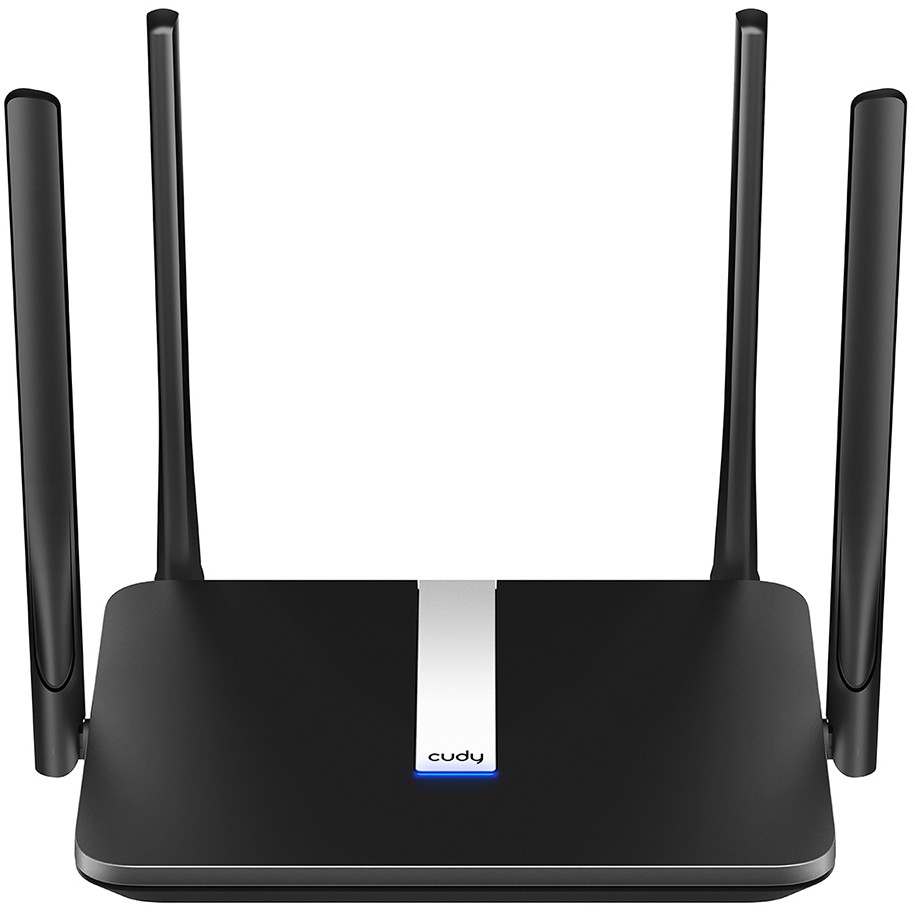 Cudy LT500 wireless router Fast Ethernet Dual-band (2.4 GHz / 5 GHz) 4G Black-0