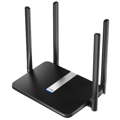 Cudy LT500 wireless router Fast Ethernet Dual-band (2.4 GHz / 5 GHz) 4G Black-1