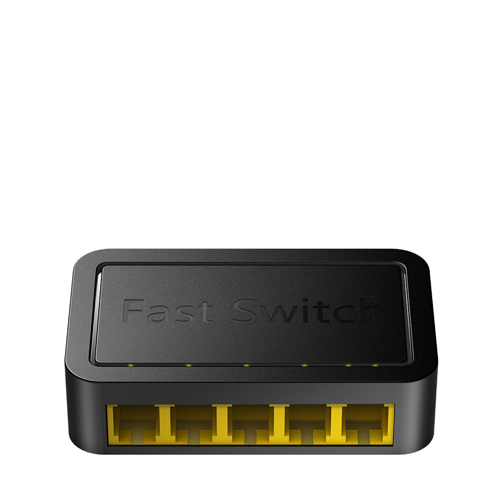 Switch CUDY FS105D network switch Fast Ethernet (5 portova, crna boja)