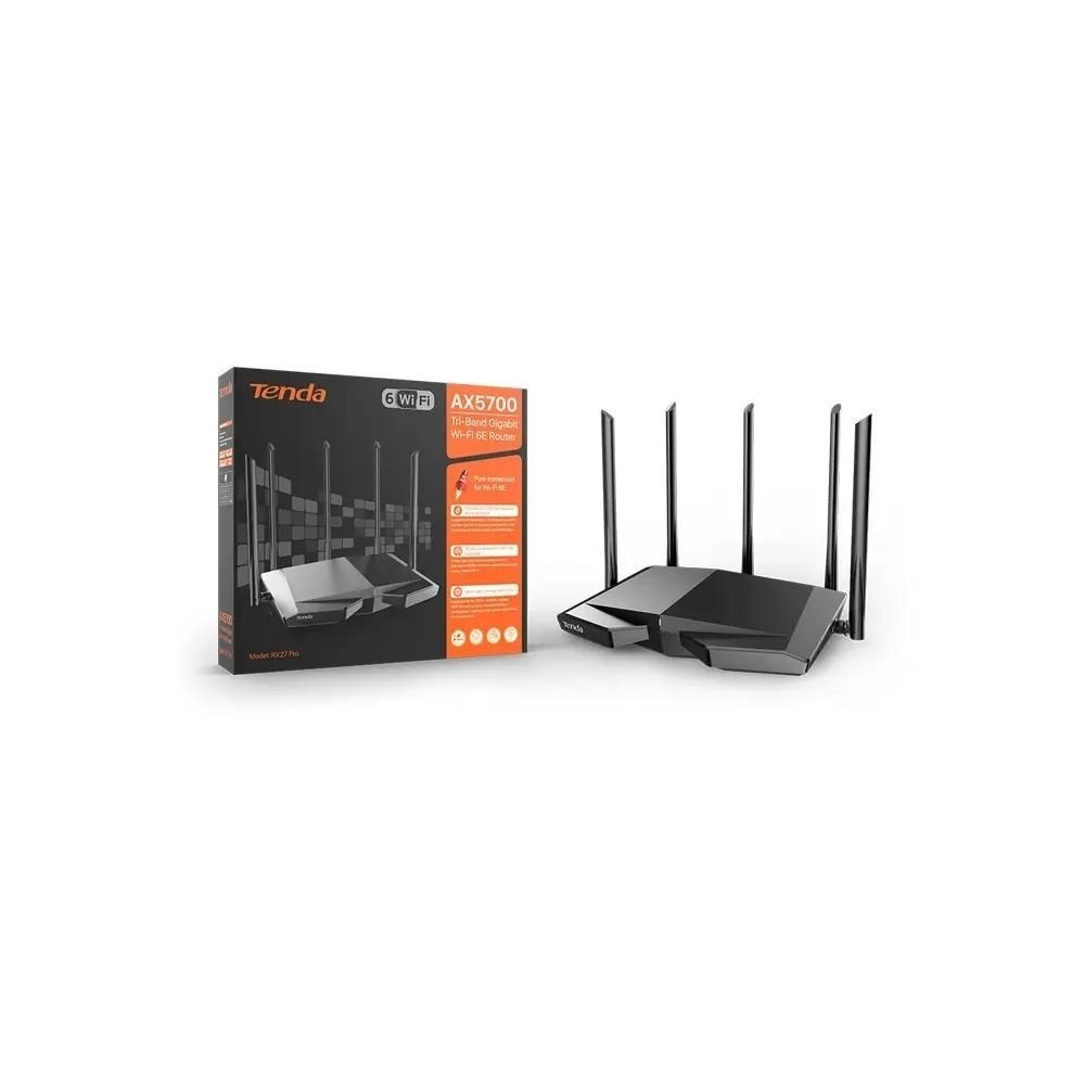 Tenda-RX27 PRO Router WiFi 6e AXE5700-2