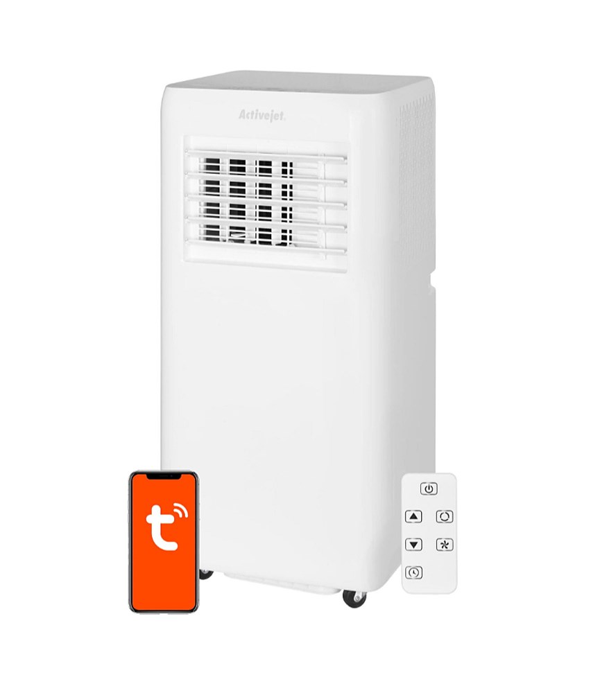 Prijenosni klima uređaj ACTIVEJET KPS-7000APP (Hlađenje, odvlaživanje, ventilator, 7000 BTU/h, do 25 m2, bijela)