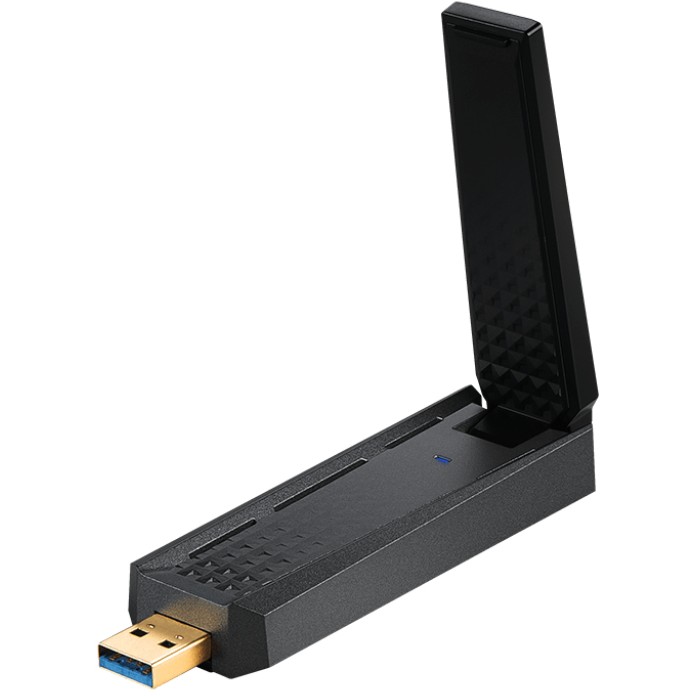 Karta sieciowa MSI AXE5400 (tri-band, 2402 Mbit/s, USB powered, Windows 10/11, Linux)-1
