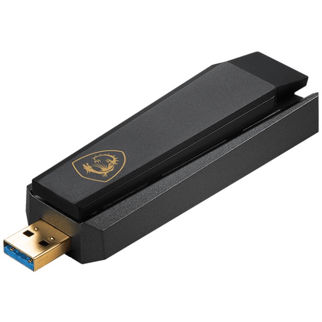 Karta sieciowa MSI AXE5400 (tri-band, 2402 Mbit/s, USB powered, Windows 10/11, Linux)-3