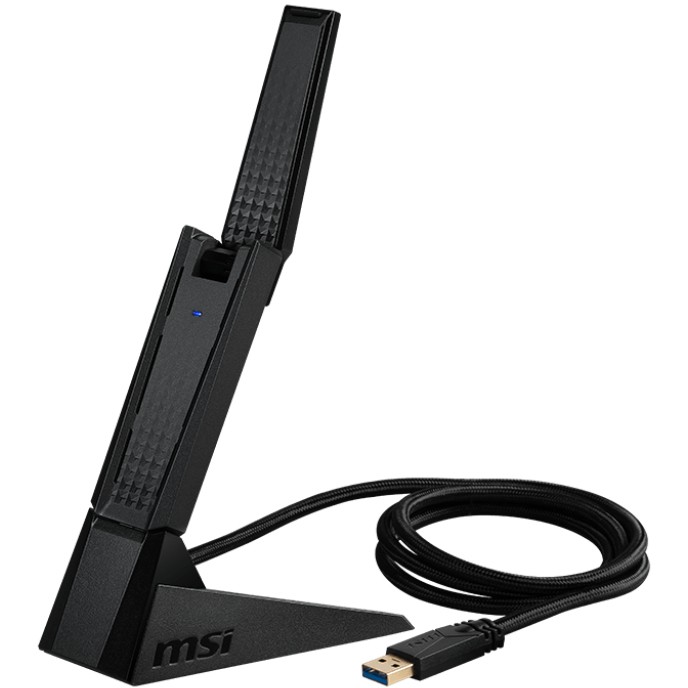 Karta sieciowa MSI AXE5400 (tri-band, 2402 Mbit/s, USB powered, Windows 10/11, Linux)-4