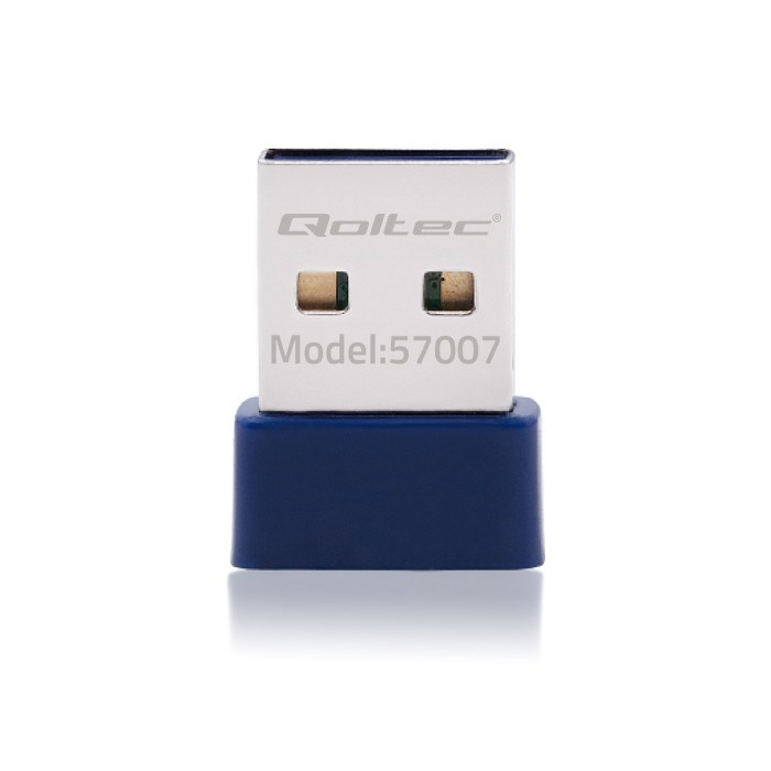 Qoltec 57007 Wireless Mini Bluetooth USB WiFi Adapter-1