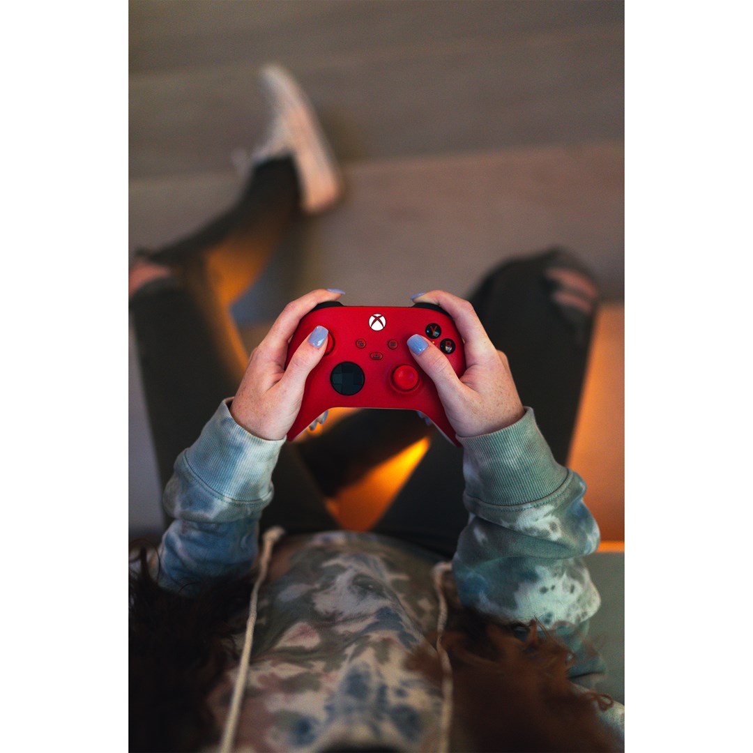 Kontroler MICROSOFT Xbox (bežični, Bluetooth/USB) crveni-18