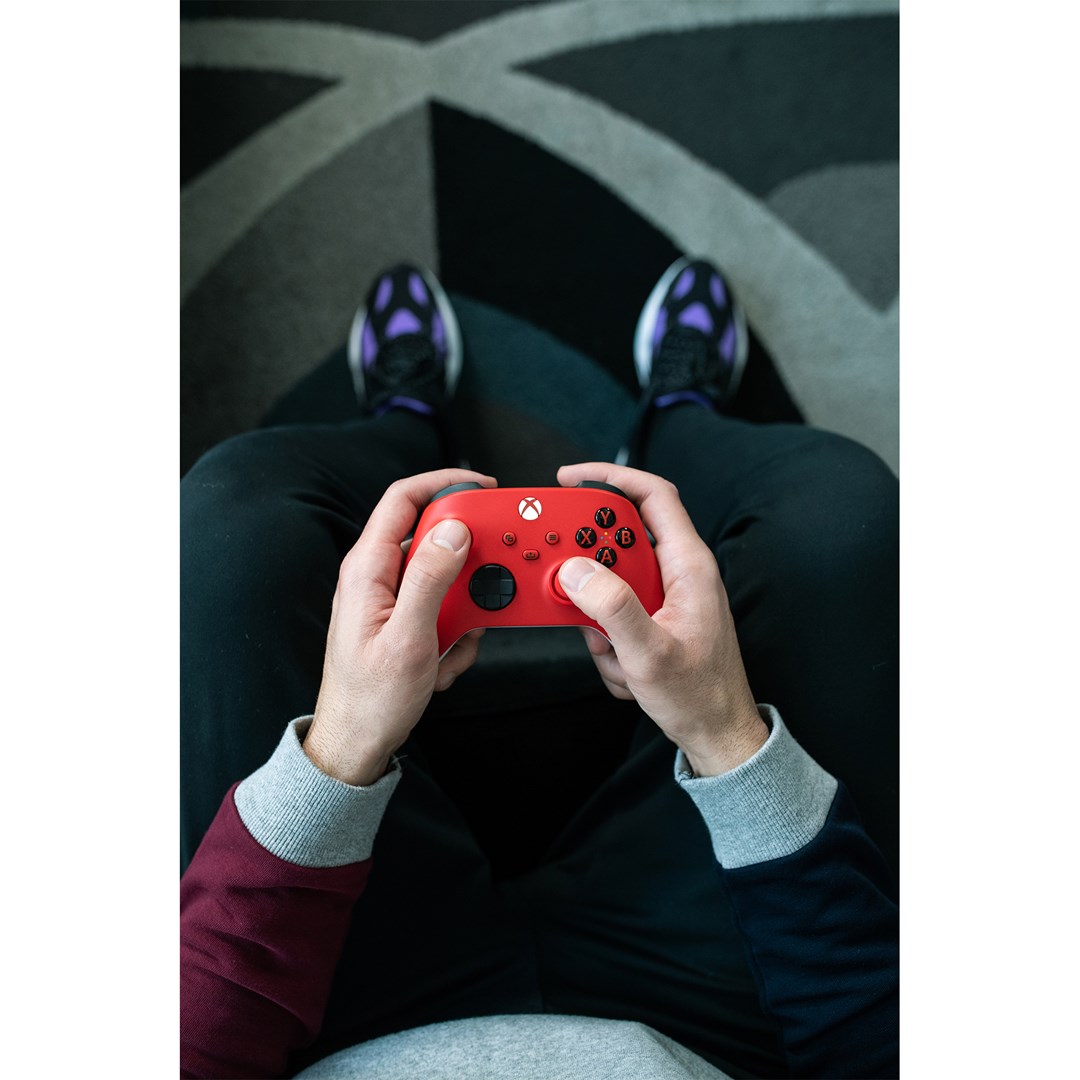 Kontroler MICROSOFT Xbox (bežični, Bluetooth/USB) crveni-12