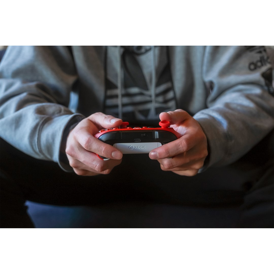 Kontroler MICROSOFT Xbox (bežični, Bluetooth/USB) crveni-25