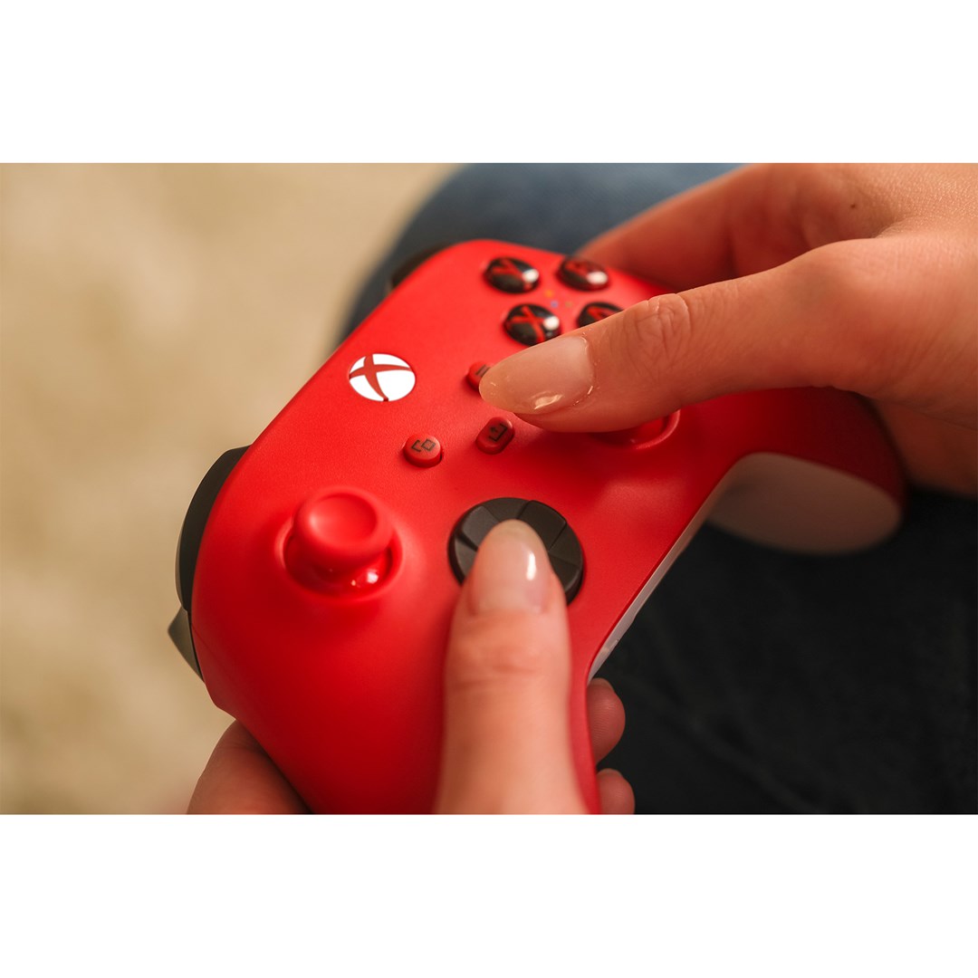 Kontroler MICROSOFT Xbox (bežični, Bluetooth/USB) crveni-16