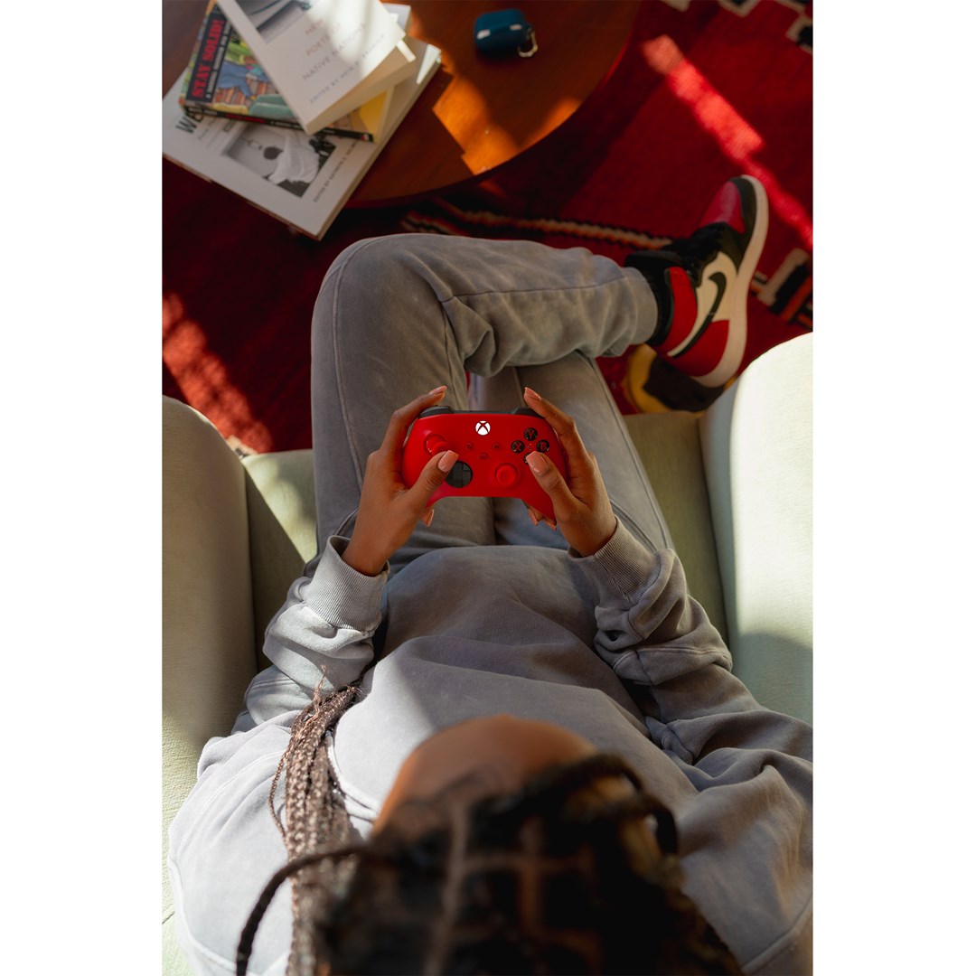 Kontroler MICROSOFT Xbox (bežični, Bluetooth/USB) crveni-14
