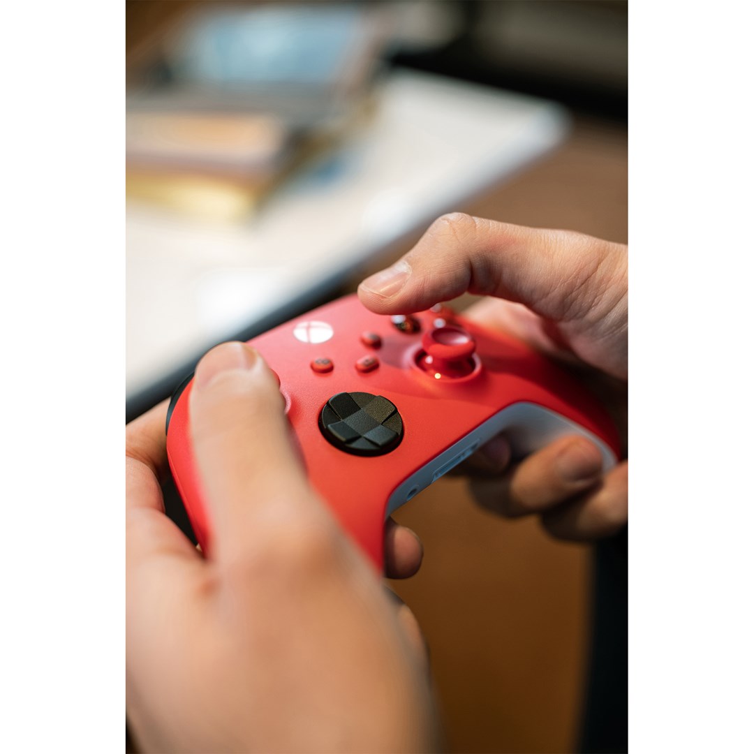 Kontroler MICROSOFT Xbox (bežični, Bluetooth/USB) crveni-13