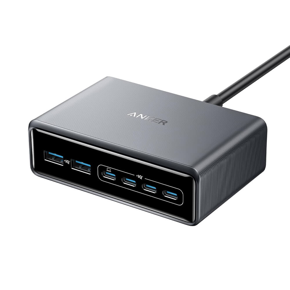 Desktop punjač ANKER Prime GaN 2x USB-A/4x USB-C 200W A2683341-0