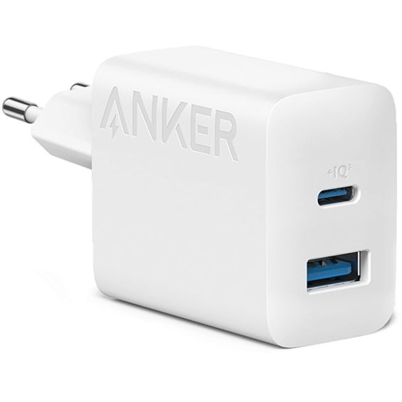 Adapter ANKER A2348G2, 20W, 1xUSB-C, 1xUSB-A, PowerIQ 3.0, bijeli-1